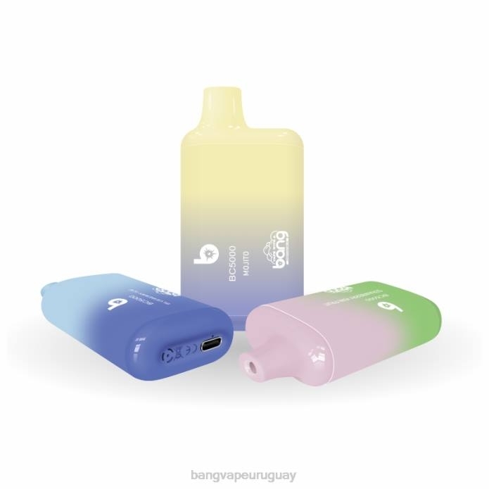 Vape Gang Uruguay - Bang Vape Box BC5000 Bolígrafo tipo c recargable con 5% nic 5000 inhalaciones desechable ZTVF9