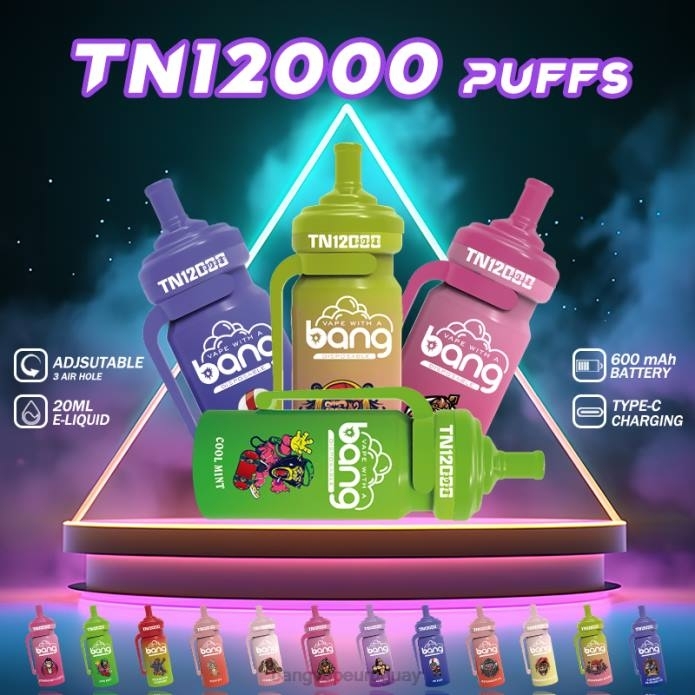 Bang Vape Precio - Bang Vape TN12000 vaina con bobina de malla desechable ZTVF5