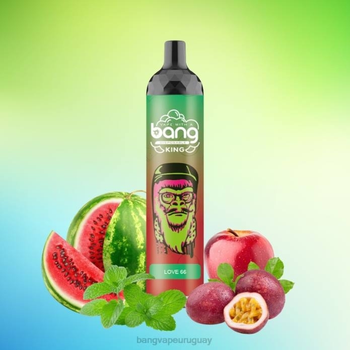 Bang Vape Uruguay - Bang Vape King 6000 inhalaciones 5% nic recargable tipo c desechable ZTVF8