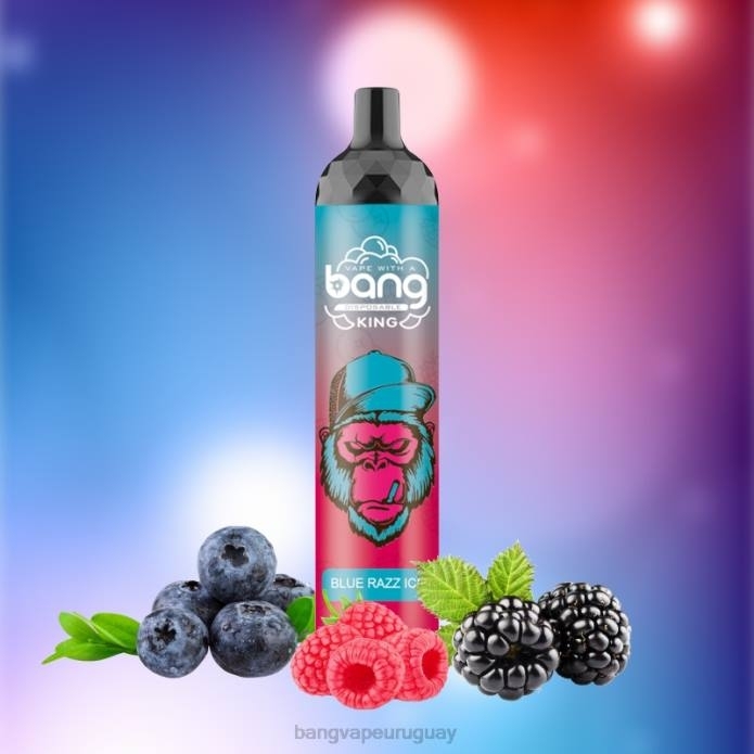Bang Vape Uruguay - Bang Vape King 6000 inhalaciones 5% nic recargable tipo c desechable ZTVF8
