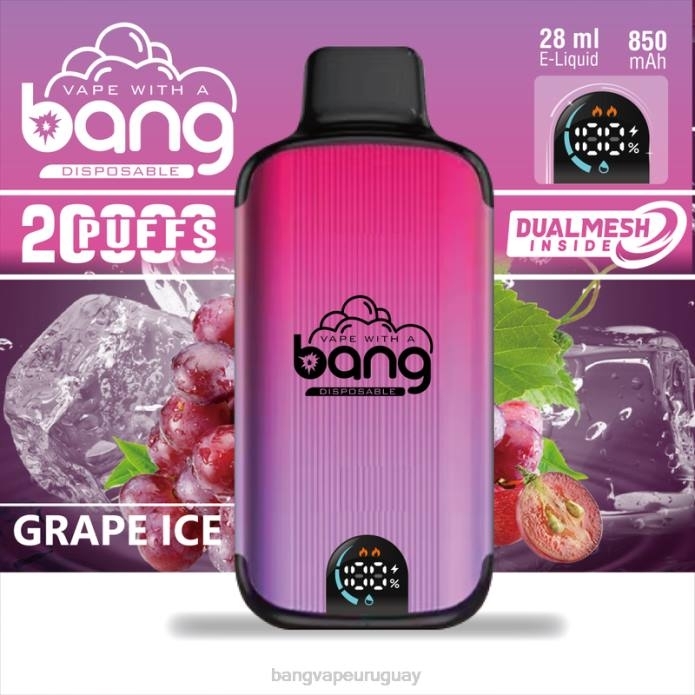 Bang Vape Montevideo - Bang Vape Digital Smart Screen 20000 bocanadas desechable ZTVF3