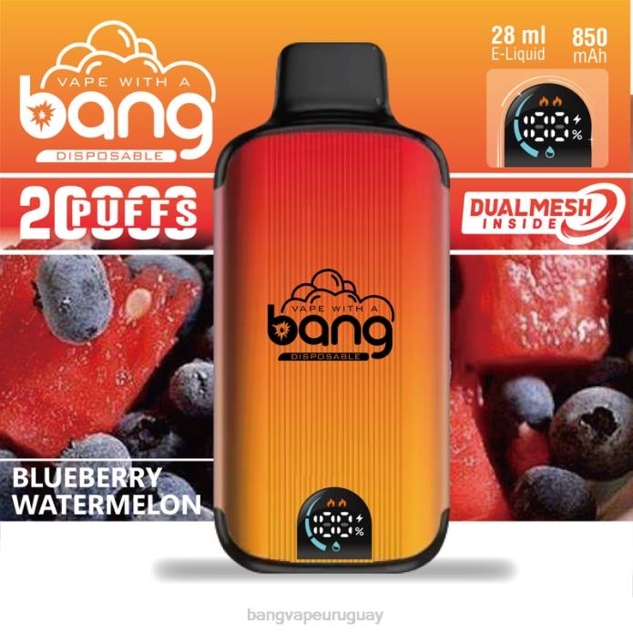 Bang Vape Montevideo - Bang Vape Digital Smart Screen 20000 bocanadas desechable ZTVF3
