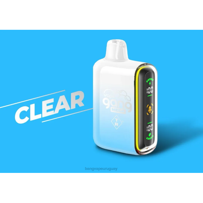 Bang Vape Precio - Vape Gang MEGA Vape desechable de 20.000 inhalaciones (caja de 5) claro ZTVF56