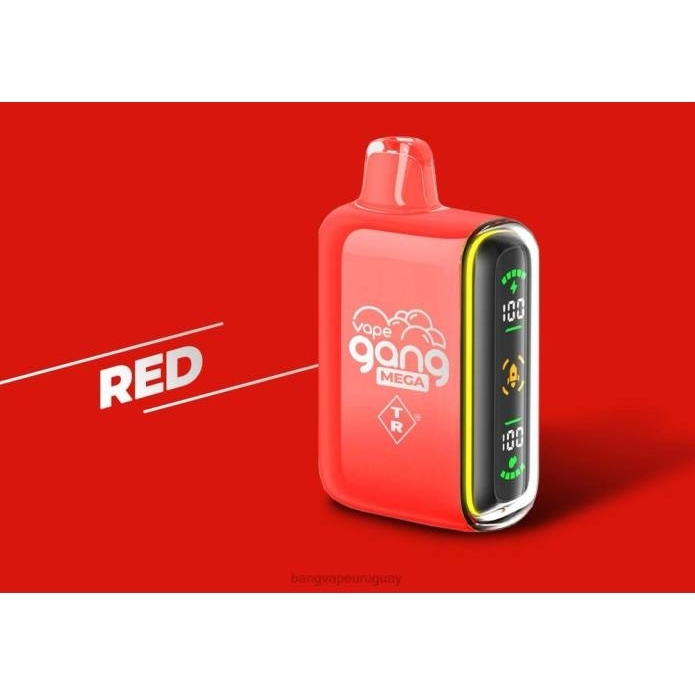 Vape Gang Disposables - Vape Gang MEGA Vape desechable de 20.000 inhalaciones (caja de 5) rojo ZTVF57